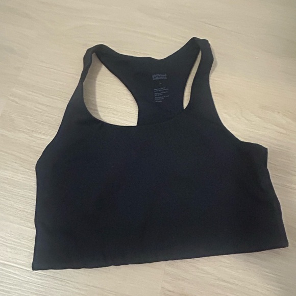 Girlfriend Collective Midnight Racerback Bra - Picture 3 of 3